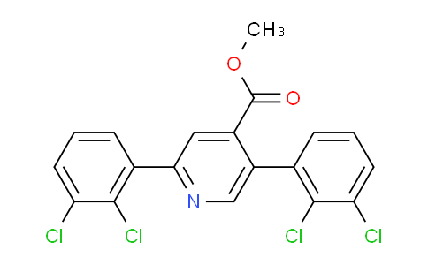 AM200820 | 1361676-97-2 | Methyl 2,5-bis(2,3-dichlorophenyl)isonicotinate