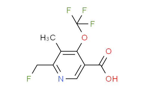 AM200828 | 1361915-24-3 | 2-(Fluoromethyl)-3-methyl-4-(trifluoromethoxy)pyridine-5-carboxylic acid