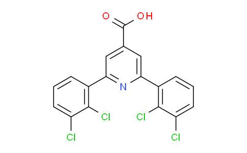 2,6-Bis(2,3-dichlorophenyl)isonicotinic acid