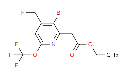 AM20085 | 1803931-04-5 | Ethyl 3-bromo-4-(fluoromethyl)-6-(trifluoromethoxy)pyridine-2-acetate