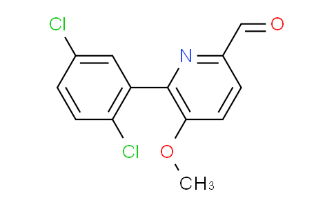 6-(2,5-Dichlorophenyl)-5-methoxypicolinaldehyde