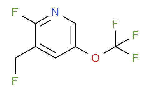 2-Fluoro-3-(fluoromethyl)-5-(trifluoromethoxy)pyridine