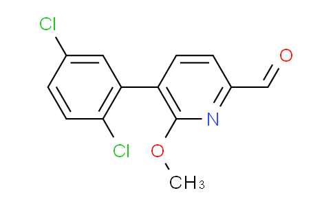 5-(2,5-Dichlorophenyl)-6-methoxypicolinaldehyde