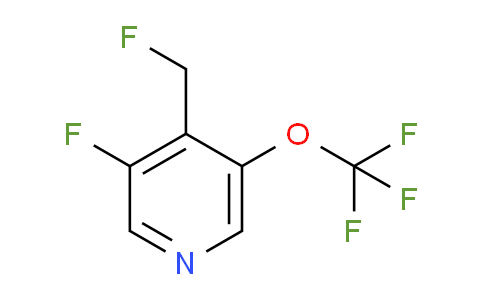 3-Fluoro-4-(fluoromethyl)-5-(trifluoromethoxy)pyridine