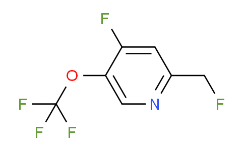 AM200864 | 1804529-41-6 | 4-Fluoro-2-(fluoromethyl)-5-(trifluoromethoxy)pyridine
