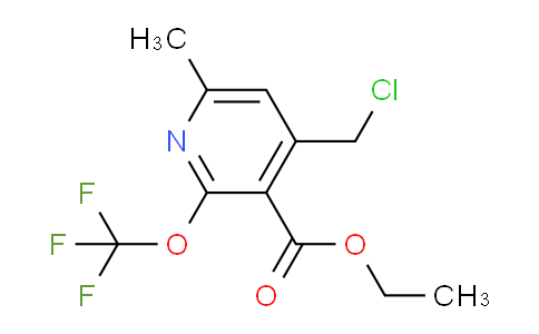 AM200866 | 1361898-53-4 | Ethyl 4-(chloromethyl)-6-methyl-2-(trifluoromethoxy)pyridine-3-carboxylate