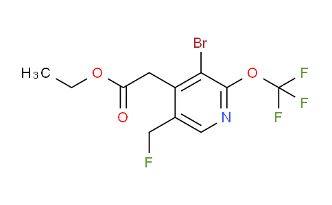 AM20087 | 1806081-66-2 | Ethyl 3-bromo-5-(fluoromethyl)-2-(trifluoromethoxy)pyridine-4-acetate