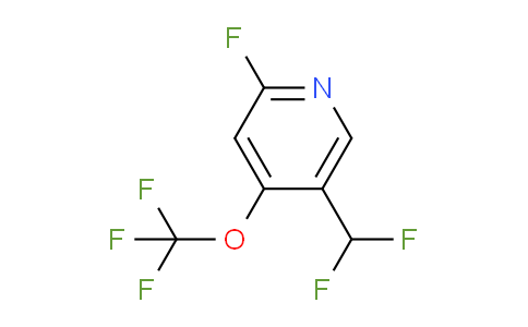AM200876 | 1803932-09-3 | 2-Fluoro-5-(difluoromethyl)-4-(trifluoromethoxy)pyridine