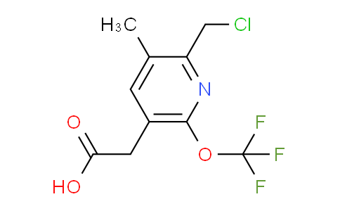 AM200880 | 1361892-80-9 | 2-(Chloromethyl)-3-methyl-6-(trifluoromethoxy)pyridine-5-acetic acid