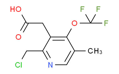 AM200884 | 1361853-36-2 | 2-(Chloromethyl)-5-methyl-4-(trifluoromethoxy)pyridine-3-acetic acid