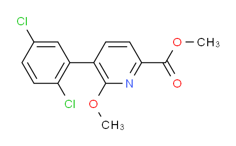 AM200890 | 1361718-69-5 | Methyl 5-(2,5-dichlorophenyl)-6-methoxypicolinate