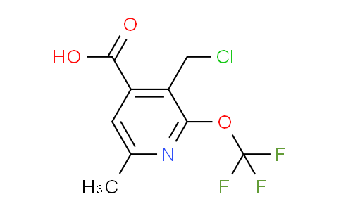 AM200894 | 1361739-82-3 | 3-(Chloromethyl)-6-methyl-2-(trifluoromethoxy)pyridine-4-carboxylic acid