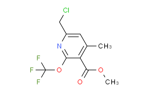 AM200900 | 1361739-92-5 | Methyl 6-(chloromethyl)-4-methyl-2-(trifluoromethoxy)pyridine-3-carboxylate