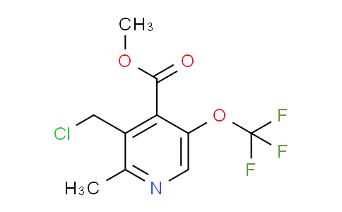 AM200910 | 1361916-12-2 | Methyl 3-(chloromethyl)-2-methyl-5-(trifluoromethoxy)pyridine-4-carboxylate