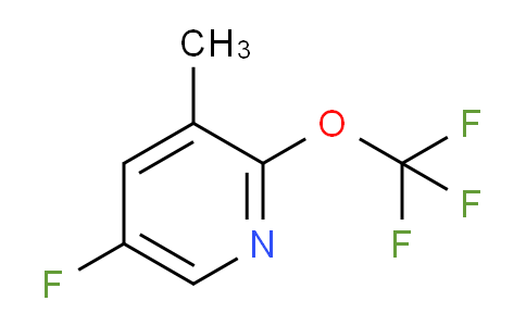 5-Fluoro-3-methyl-2-(trifluoromethoxy)pyridine