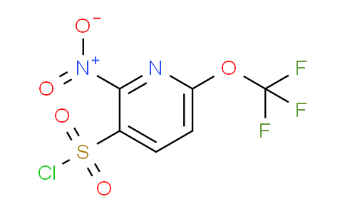 2-Nitro-6-(trifluoromethoxy)pyridine-3-sulfonyl chloride