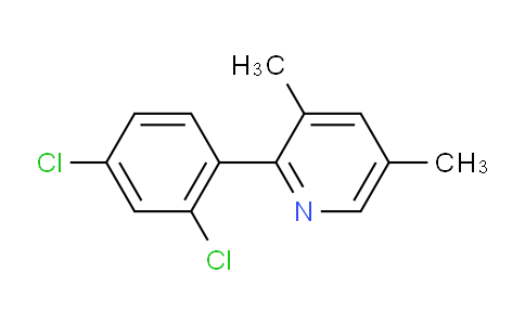 2-(2,4-Dichlorophenyl)-3,5-dimethylpyridine
