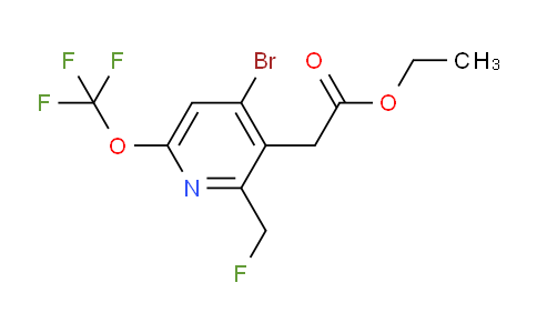 AM20097 | 1806081-74-2 | Ethyl 4-bromo-2-(fluoromethyl)-6-(trifluoromethoxy)pyridine-3-acetate