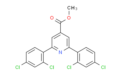 AM200975 | 1361676-93-8 | Methyl 2,6-bis(2,4-dichlorophenyl)isonicotinate