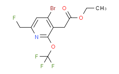 AM20098 | 1804548-34-2 | Ethyl 4-bromo-6-(fluoromethyl)-2-(trifluoromethoxy)pyridine-3-acetate