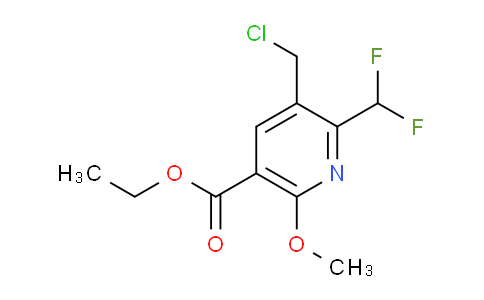 AM200986 | 1361737-83-8 | Ethyl 3-(chloromethyl)-2-(difluoromethyl)-6-methoxypyridine-5-carboxylate