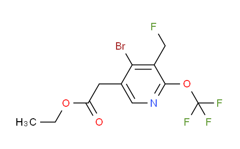 AM20099 | 1804452-81-0 | Ethyl 4-bromo-3-(fluoromethyl)-2-(trifluoromethoxy)pyridine-5-acetate