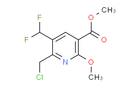 AM201006 | 1361791-54-9 | Methyl 2-(chloromethyl)-3-(difluoromethyl)-6-methoxypyridine-5-carboxylate