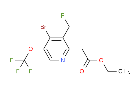 AM20101 | 1806081-89-9 | Ethyl 4-bromo-3-(fluoromethyl)-5-(trifluoromethoxy)pyridine-2-acetate
