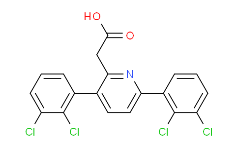 AM201019 | 1361690-61-0 | 3,6-Bis(2,3-dichlorophenyl)pyridine-2-acetic acid