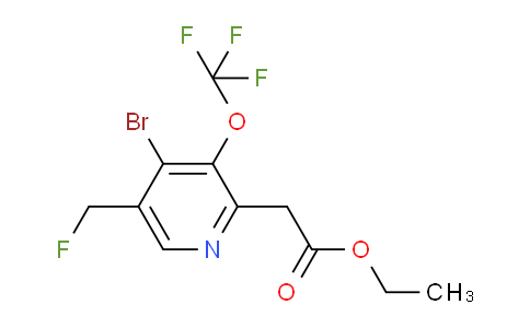 AM20102 | 1803931-18-1 | Ethyl 4-bromo-5-(fluoromethyl)-3-(trifluoromethoxy)pyridine-2-acetate