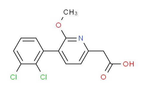 AM201020 | 1361905-37-4 | 3-(2,3-Dichlorophenyl)-2-methoxypyridine-6-acetic acid