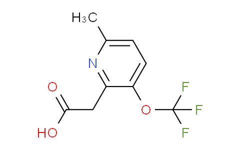AM201038 | 1804547-74-7 | 6-Methyl-3-(trifluoromethoxy)pyridine-2-acetic acid