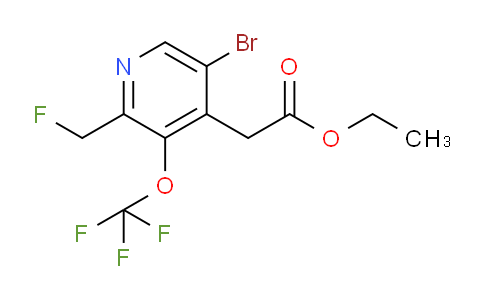 AM20105 | 1804630-21-4 | Ethyl 5-bromo-2-(fluoromethyl)-3-(trifluoromethoxy)pyridine-4-acetate