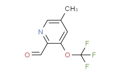 5-Methyl-3-(trifluoromethoxy)pyridine-2-carboxaldehyde