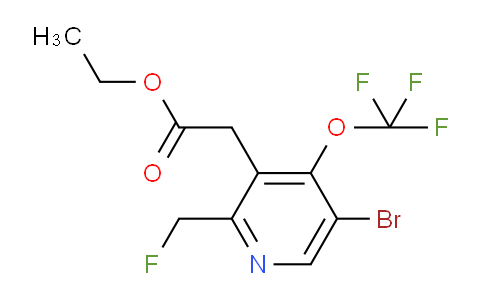 AM20107 | 1803615-97-5 | Ethyl 5-bromo-2-(fluoromethyl)-4-(trifluoromethoxy)pyridine-3-acetate