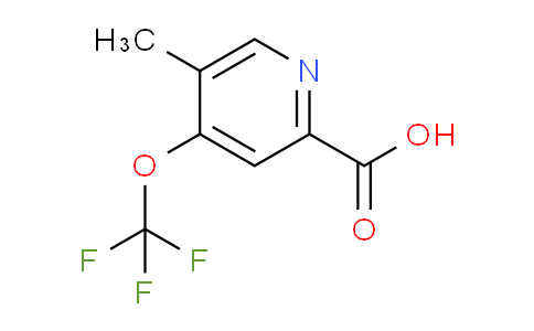 AM201078 | 1803487-18-4 | 5-Methyl-4-(trifluoromethoxy)pyridine-2-carboxylic acid