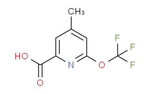 AM201080 | 1803554-83-7 | 4-Methyl-2-(trifluoromethoxy)pyridine-6-carboxylic acid