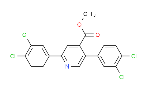 AM201087 | 1361697-98-4 | Methyl 2,5-bis(3,4-dichlorophenyl)isonicotinate