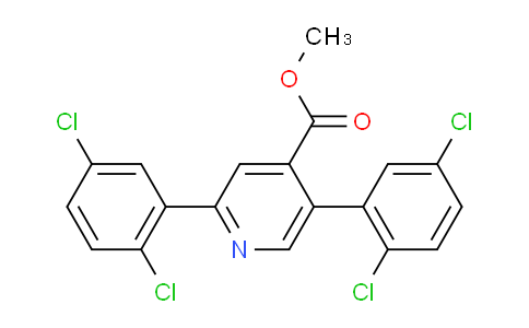 AM201090 | 1361764-01-3 | Methyl 2,5-bis(2,5-dichlorophenyl)isonicotinate