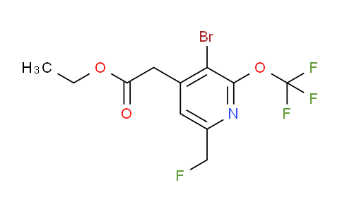 AM20110 | 1806082-03-0 | Ethyl 3-bromo-6-(fluoromethyl)-2-(trifluoromethoxy)pyridine-4-acetate
