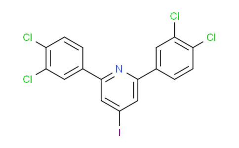 AM201106 | 1361692-84-3 | 2,6-Bis(3,4-dichlorophenyl)-4-iodopyridine