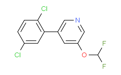 AM201107 | 1361718-29-7 | 5-(2,5-Dichlorophenyl)-3-(difluoromethoxy)pyridine
