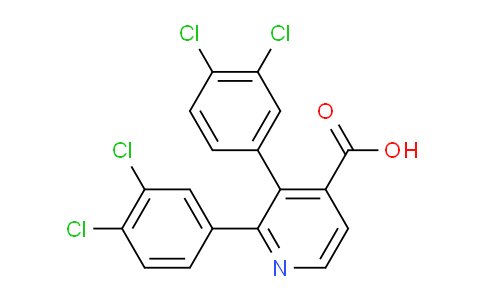 AM201115 | 1361566-90-6 | 2,3-Bis(3,4-dichlorophenyl)isonicotinic acid