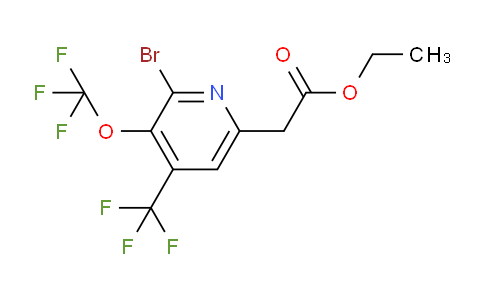 AM20112 | 1804545-81-0 | Ethyl 2-bromo-3-(trifluoromethoxy)-4-(trifluoromethyl)pyridine-6-acetate