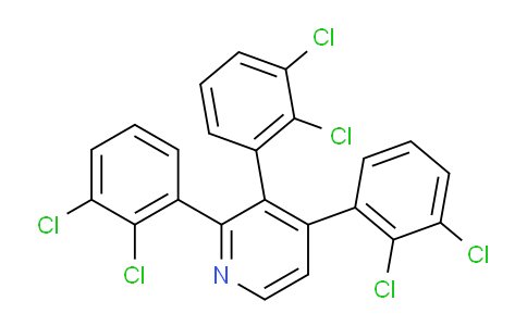 2,3,4-Tris(2,3-dichlorophenyl)pyridine
