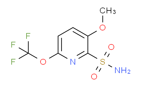 3-Methoxy-6-(trifluoromethoxy)pyridine-2-sulfonamide