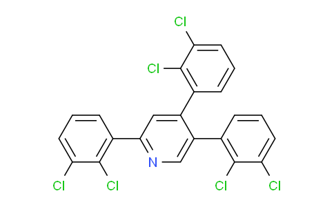 2,4,5-Tris(2,3-dichlorophenyl)pyridine