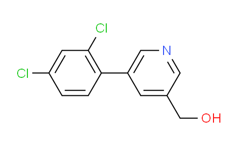 5-(2,4-Dichlorophenyl)pyridine-3-methanol