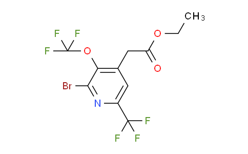 AM20115 | 1806238-97-0 | Ethyl 2-bromo-3-(trifluoromethoxy)-6-(trifluoromethyl)pyridine-4-acetate