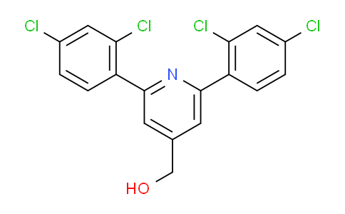 2,6-Bis(2,4-dichlorophenyl)pyridine-4-methanol